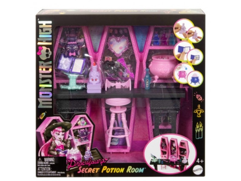 Mattel Monster High hemliga rum med elixir för Draculaura (JBF15) | Leksaker - Figurer & Dockor - Modedockor | GameStuff