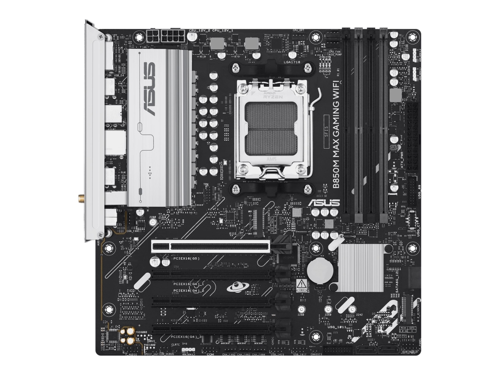 Asus Rog Strix B850-G Gaming Wifi, Amd, Sockel Am5, Amd Ryzen 7000 Series, Amd Ryzen 8000 Series, Amd Ryzen 9000 Series, Ddr5-Sdram, 256 Gb, Dimm