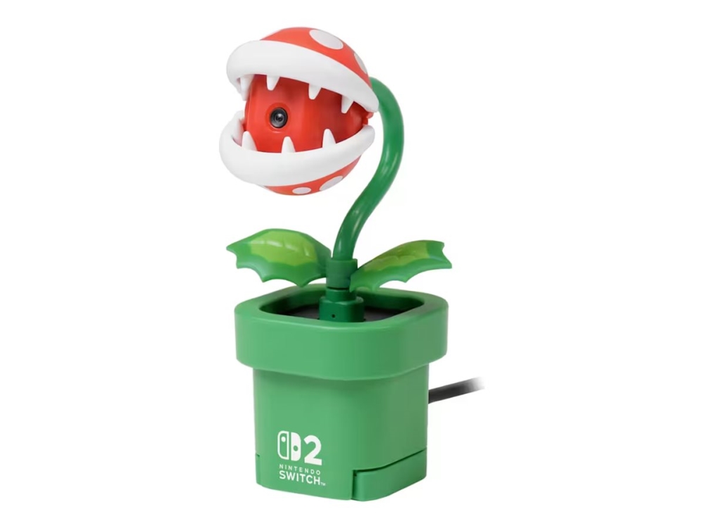 HORI Piranha Plant - For Nintendo Switch 2 - webbkamera - färg - 640 x 480 - USB-C | Datortillbehör - Bildskärmar & Tillbehör - Webbkamera | GameStuff
