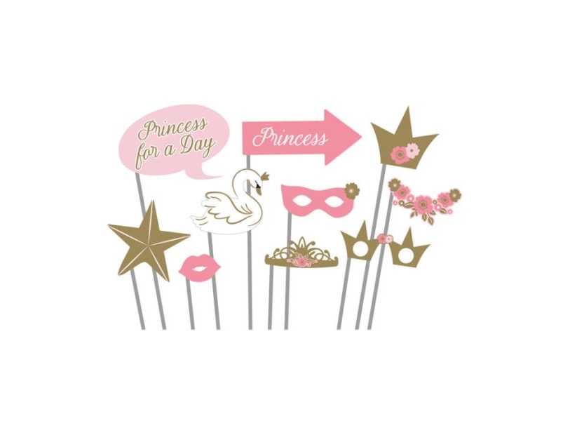 Prinzessin Für Einen Tag Fotoset