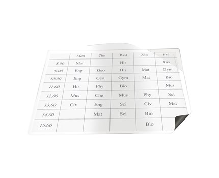 Magnetische Tasche A4 Budget Quickload Oben Und Seitlich Offen 100 Stück/Packung