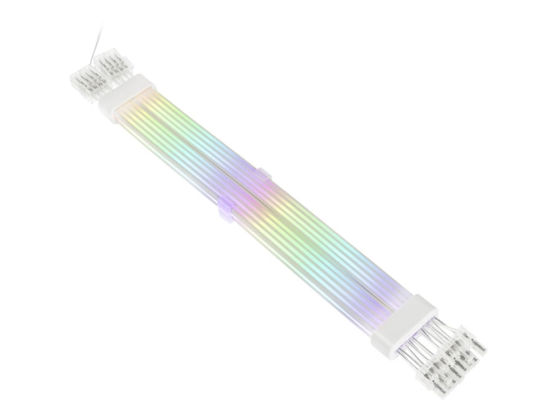 Kolink Ur-2Pcie-Arg Verbindungskabel Power Weiß, Transparent, Rgb 31 Cm