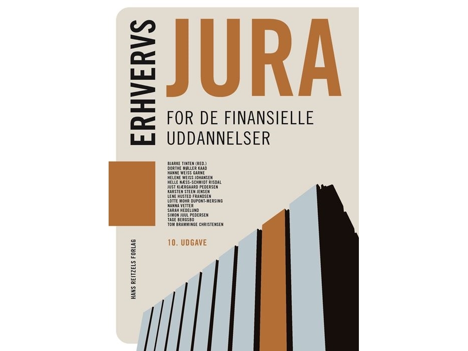 Erhvervsjura - For De Finansielle Uddannelser | Bjarke Tinten Helle Risdal Lene Frandsen Lotte Mohr Dupont-Mersing Tom Bramminge Christensen Helene W