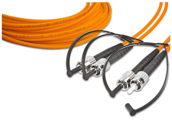 Lightwin High Quality Duplex Lwl Patchkabel, Mm Om1, St - St Lwl Patchkabel (Ldp-62 St-St 2.0)
