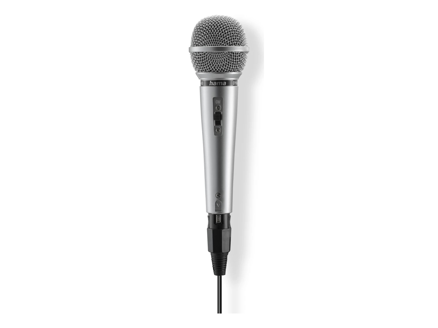 Hama Jam Star, Karaoke mikrofon, -75 dB, 100 - 10000 Hz, 600 ohm (O), Envejs, Ledningsført