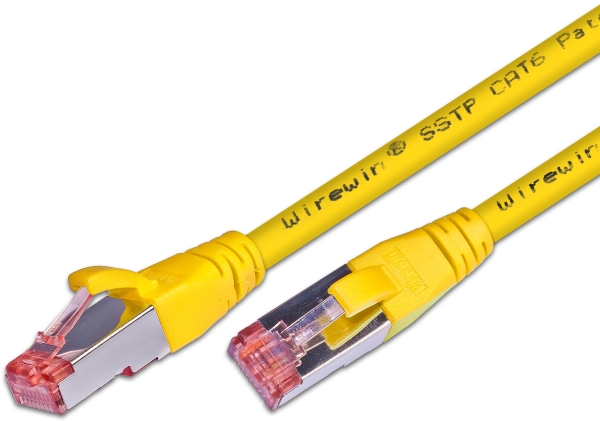 Wirewin S/Ftp Cat6 0.75M, 0,75 M, Cat6, S/Ftp (S-Stp), Rj-45, Rj-45, Gul