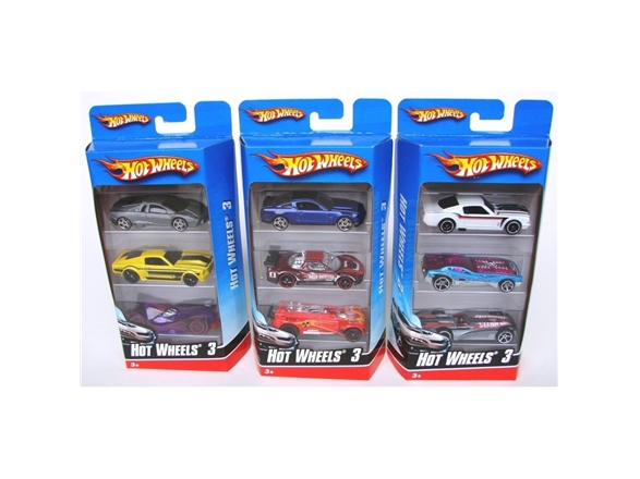 Mattel Hot Wheels Drei-Auto-Set, K5904