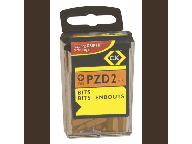C.K Schraubendreherbit Pozidriv2 Tin-Box Mit 15 Stk C.K. T4562tin-215