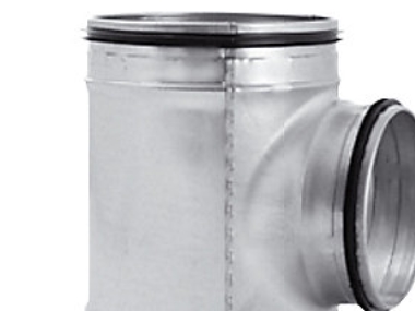 T-stykke Ø160.Ø125 - 90 grader | Rör och böjar | GameStuff