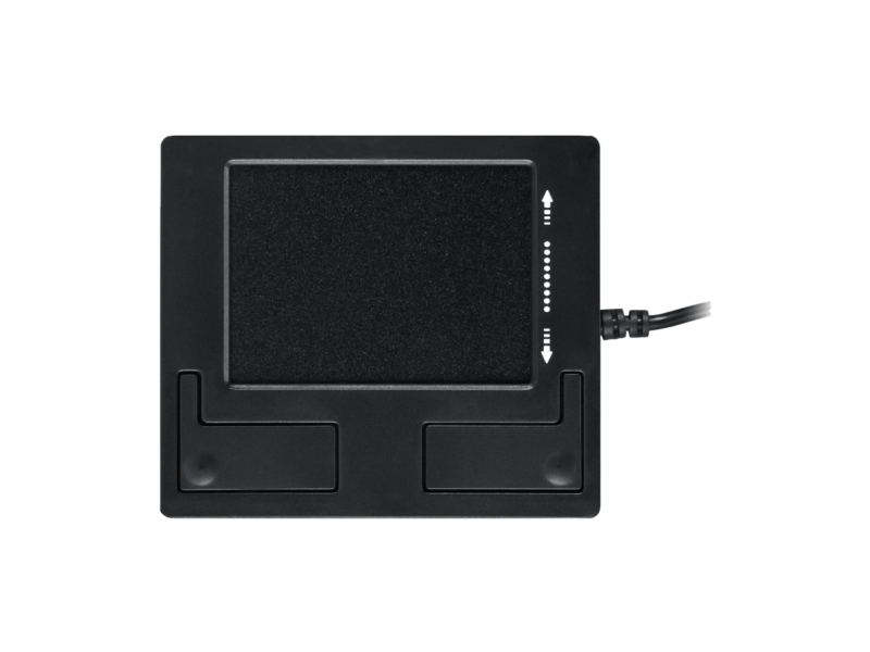 Perixx Peripad-501 II, Ledningsført, USB, 1,8 m, Sort, 86 mm, 75 mm