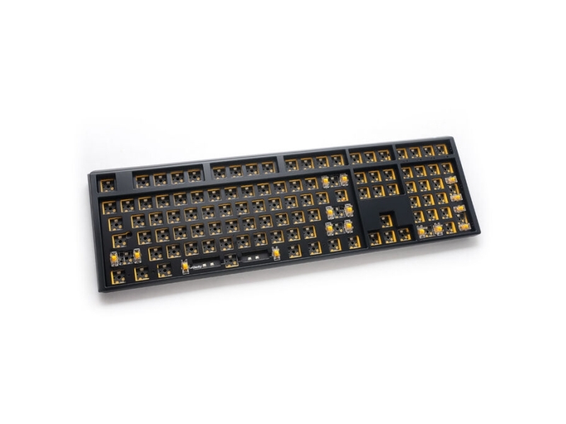 Ducky One 3 Hot-Swap Barebone, Fuld Størrelse (100 %), Ledningsført, Usb, Mekanisk, Rgb Led, Sort