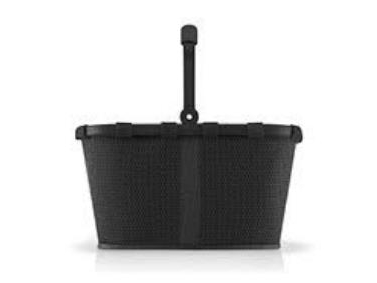 Reisenthel carrybag, Varukorg, Svart, Gjuten aluminium, Polyester, 22 l, 480 mm, 280 mm | Baby & barn - Textil och kläder - Väskor | GameStuff