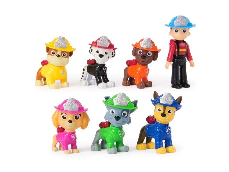 Paw Patrol Fire Rescue 7 Figure Pack | Andra leksaksmärken - Paw Patrol | GameStuff