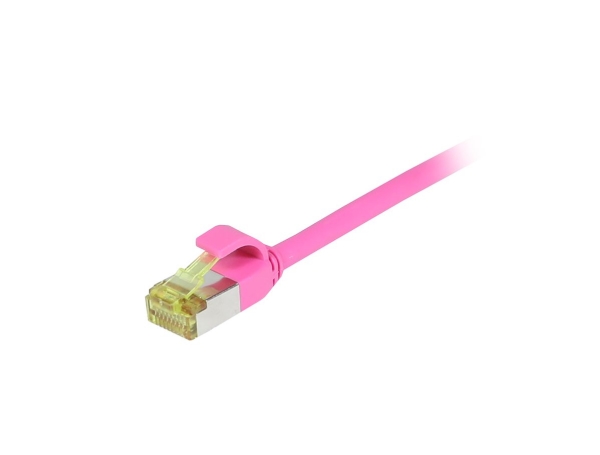 Patchkabel RJ45 CAT6A 500Mhz 015m magenta SFTP slimline rund d45mm TPELSZHSuperflex AWG28 med CAT7 råkabel Synergy 21 | Datortillbehör - Kablar & adaptrar - Nätverkskablar | GameStuff