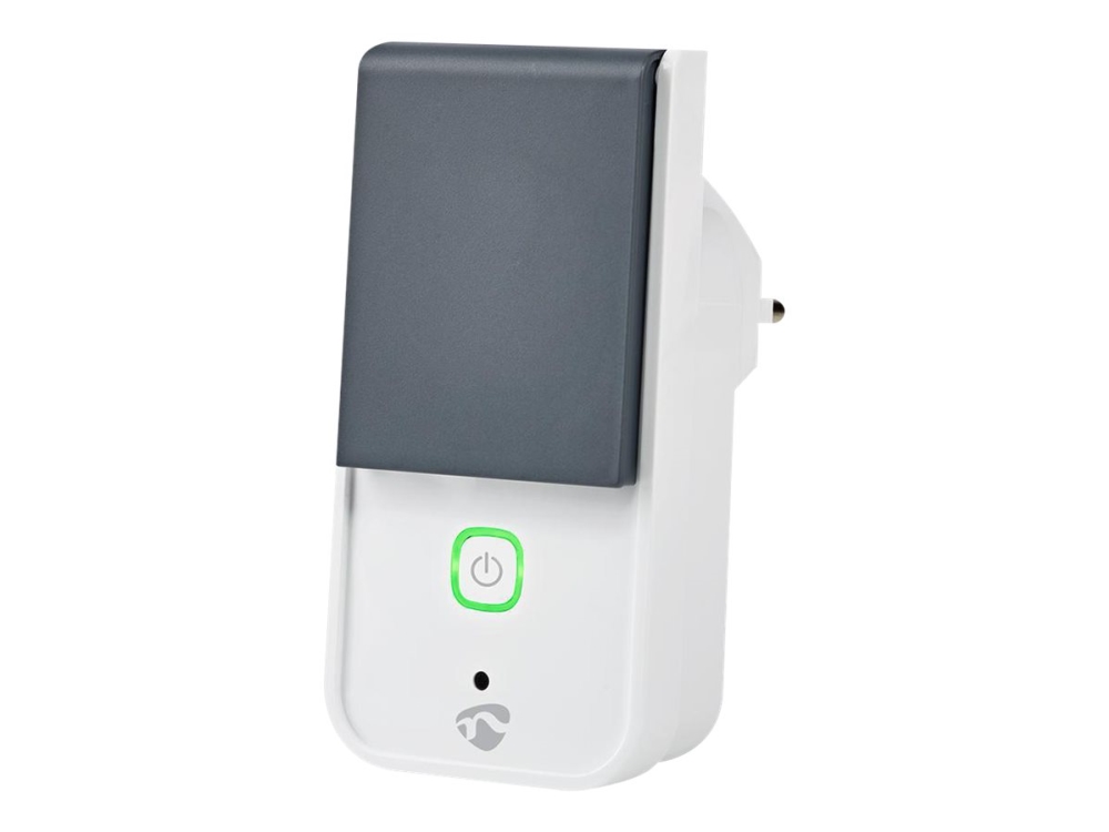 Nedis Wi-Fi Smart Outdoor Plug - Smart stik - trådløs - Wi-Fi - 2400 - 2483.5 Mhz - hvid