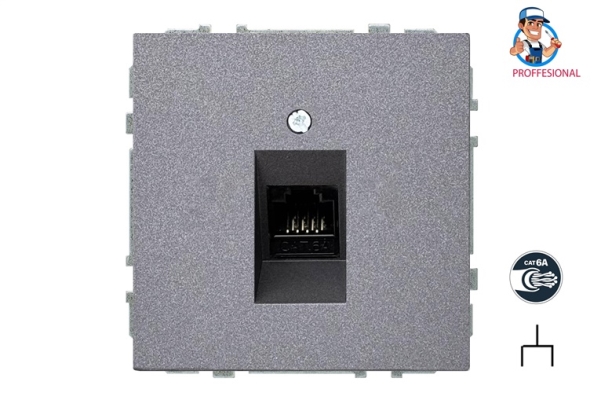Liregus Computer-Steckdose Ikl-001-01.M/Bm Modern B