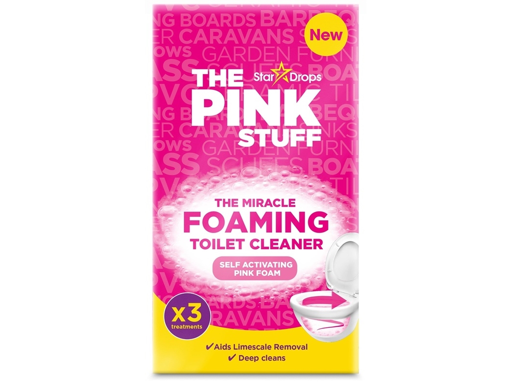The Pink Stuff Miracle Foaming Toilet Wc 3X 100G