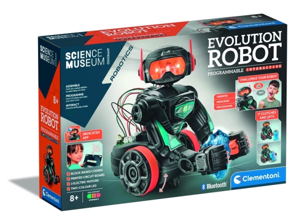 CLEMENTONI ROBOTICS Evolution Robot, 61387 | Leksaker - Vetenskap & Upptäckt - Elektronisk och programmering | GameStuff
