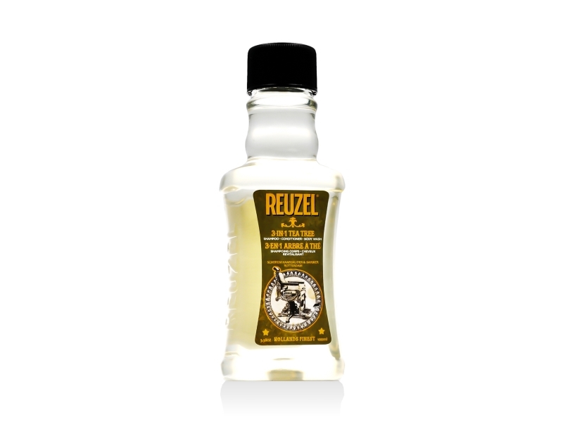 Reuzel 3-In-1 Tea Tree Shampoo Conditioner Body Wash 100 Ml