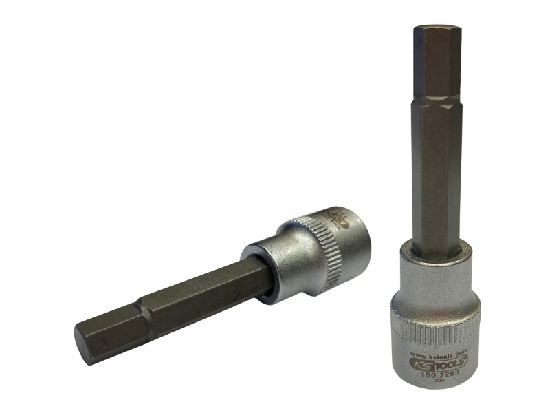 Ks Tools 150.2292, Sokkel, 3/8", Metric, 1 Hoved(Er), 7 Mm, Krom-Vanadium-Stål