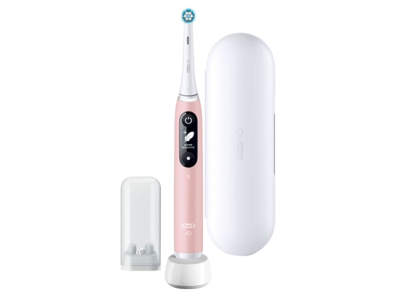 Oral-B 445197, Vuxen, Vibrerande tandborste, Daglig vård, Gum omsorg, Känslig, Super sensitive, Tongue care, Rosa, Vit, Rund, Batteri | Hälsa - Tandvård - Elektrisk tandborste | GameStuff