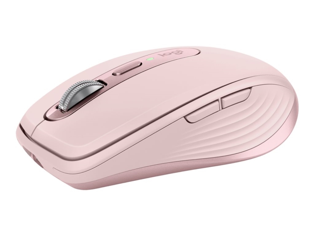 Logitech Mx Anywhere 3S - Mus - Optisk - 6 Knapper - Trådløs - Bluetooth - Rose