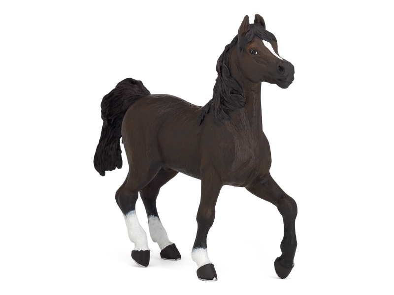 Papo Fuldblodsaraber Hest - L: 12,5 cm