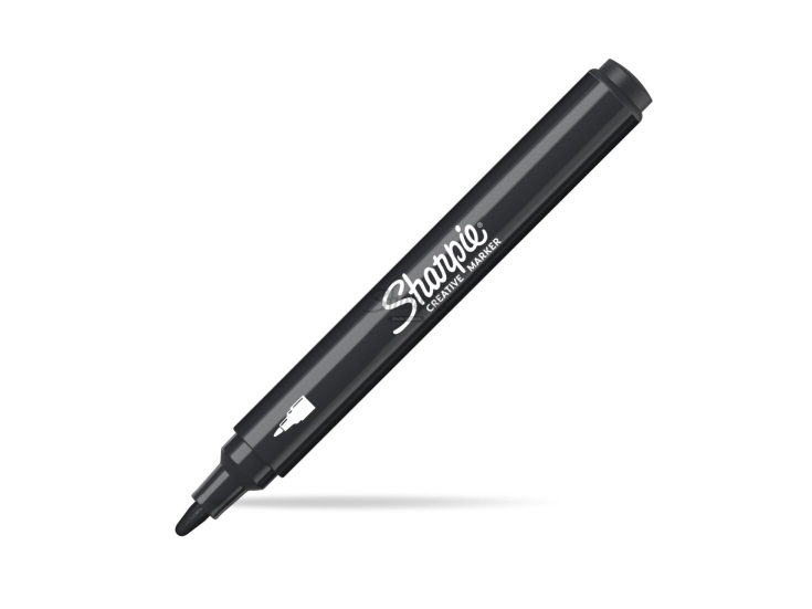 Sharpie 2218123, 1 Stück(E), Schwarz, Rund, Acrylbasierte Tinte
