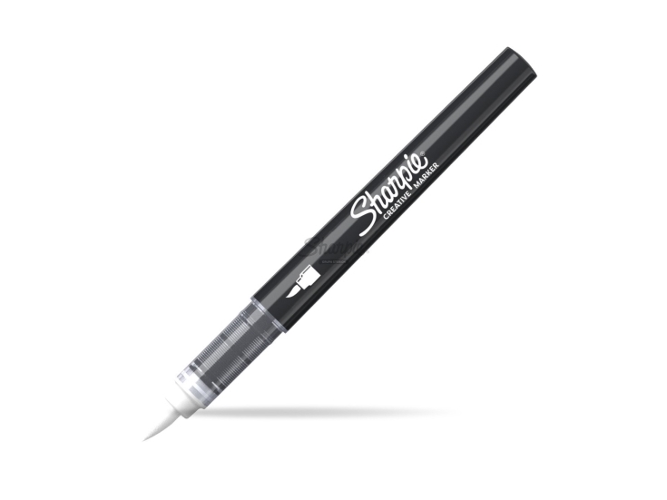 Valkoiset akryylitussit (6kpl)