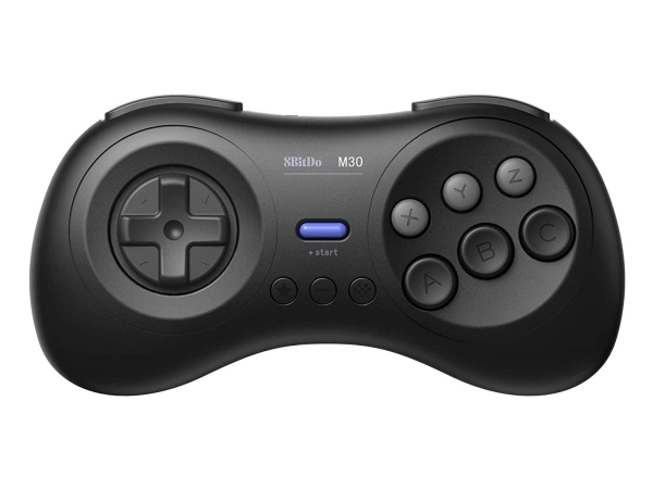8Bitdo M30, Gamepad, Android, Nintendo Switch, Retningsknapper, Knappen Menu, Knappen Vælg, Knappen Start, Digital, Trådløs, Bluetooth