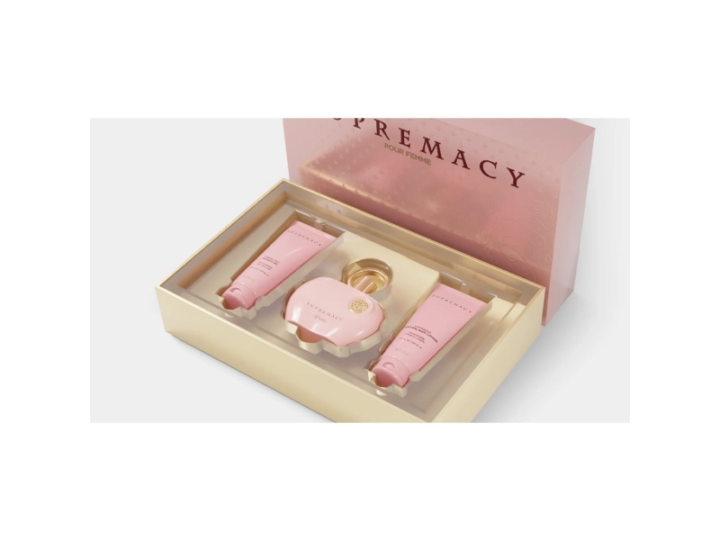 Afnan Supremacy Pink Edp 100 Ml + Sg 100 Ml + Bl 100 Ml (Woman)
