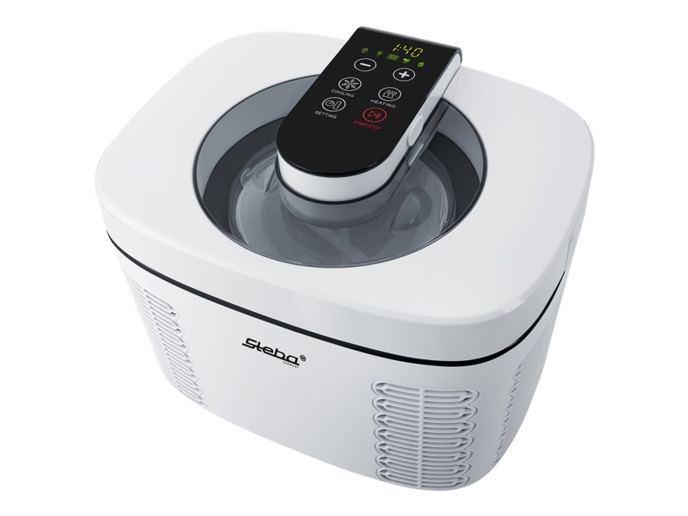 Steba IC 110 - Glassmaskin - 1.2 liter - 250 W - vit / svart | Köksapparater - Juice, is och vatten - Ismaskiner | GameStuff