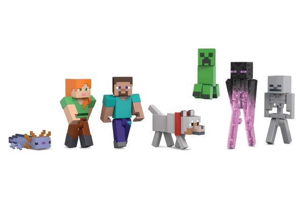 Minecraft World Builder Pack, 6 År, Minecraft, Flerfarvet, Plast