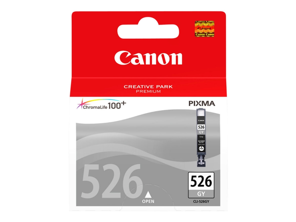 Canon Cli-526Gy - Grå - Original - Blækbeholder - For Pixma Mg6150, Mg6250, Mg8150, Mg8250