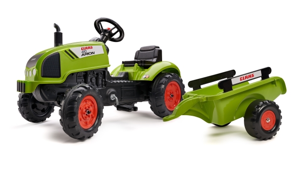 Claas Arion 410 polkutraktori lapsille w/traileri