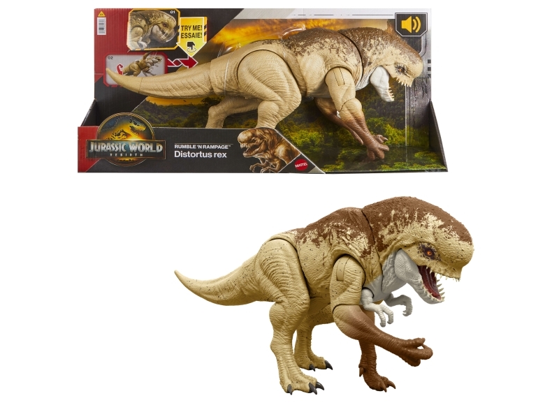 Jurassic Dinosaur Legetøj, Brølende & Livagtig, 53x20 cm