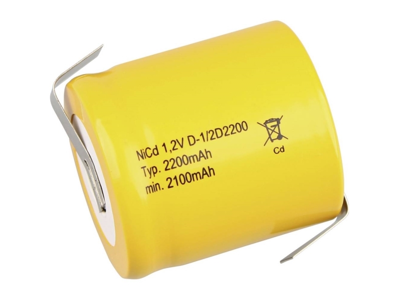 Mexcel Special-batteri 1/2 D NiCd 1.2 V 2200 mAh 1 stk