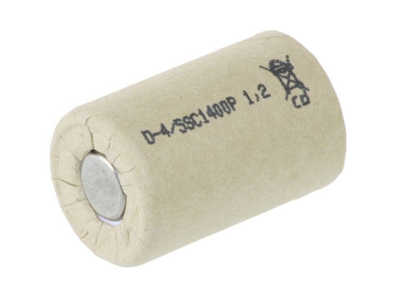 Mexcel Special-batteri 4/5 Sub-C NiCd 1,2 V 1400 mAh