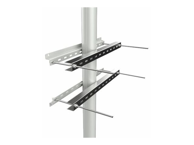 Lanview By Logon - Halterung Für Gestell - Mastmontierbar - Lichtgrau, Ral 7035
