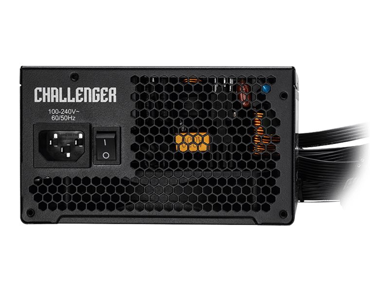 ASRock Challenger CL-650G - Nätaggregat (intern) - ATX12V 3.1/ EPS12V - 80 PLUS Gold - AC 100-240 V - 650 Watt | Datorkomponenter - Nätaggregat - Dator/Server nätaggregat | GameStuff