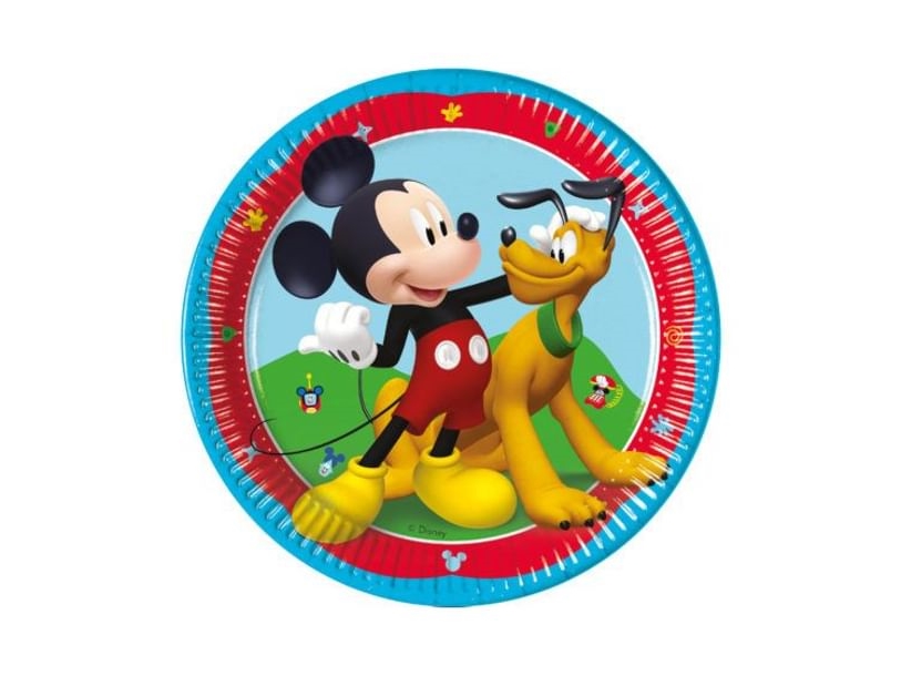 Mickey Mouse Pappteller, 19,5 Cm