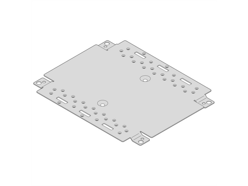Schroff Interscale Monteringsplade Til Chassis 310W X 221D