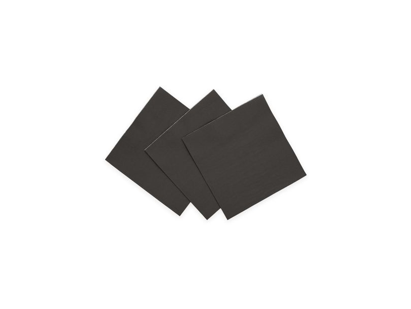 Schwarze Servietten, 24 X 24 Cm