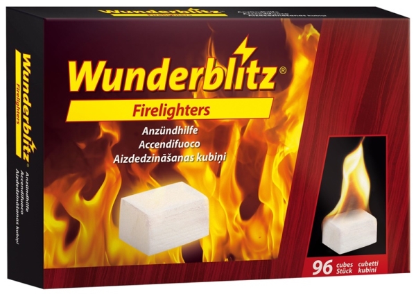 Wunderblitz optændingsblokke 96 stk hvid