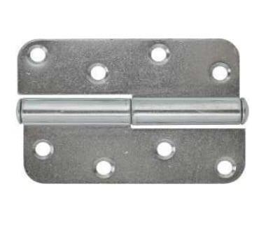 RIM gångjärn 110 mm zink höger 6537LM | Huset - Inredning - Dörrhandtag | GameStuff