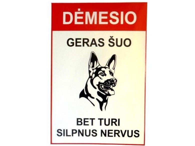 Ikke angivet_V Sticker Good Dog