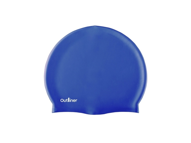 Badehaube Blau Mit Einfassung Fsswm-005