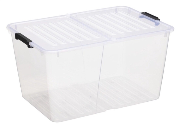 Plast_Team Storage box with lid Plast Team, 50 l, 56.7x39.6x30.6cm
