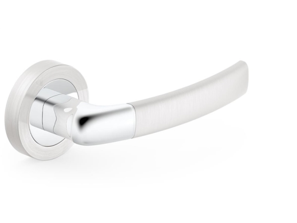 Metal_Bud Door Handle Camila Satin Nickel