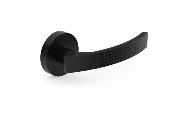 Metal_Bud Door Handle, Indoor Metal-Bud Black Astra, Black
